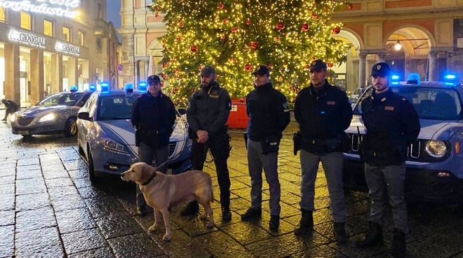 Controlli forze dell'ordine in centro storico