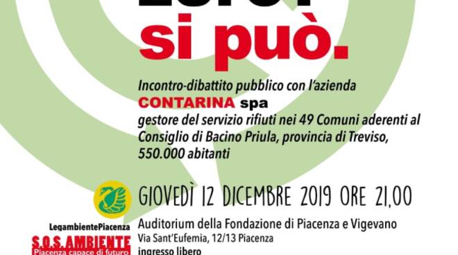 locandina evento "rifiuti zero' Si può"