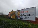 Manifesti elettorali di Tarasconi e Tagliaferri vandalizzati 