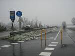 Pista ciclabile fra il nuovo ponte sul fiume Trebbia e Gragnanino