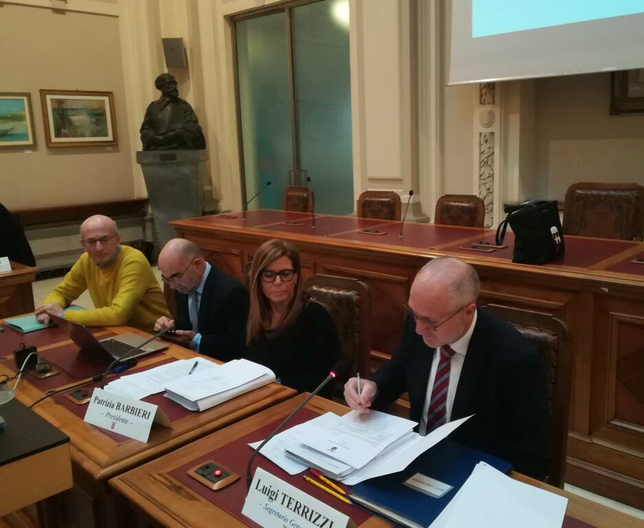 Presentazione del bilancio di previsione in Provincia