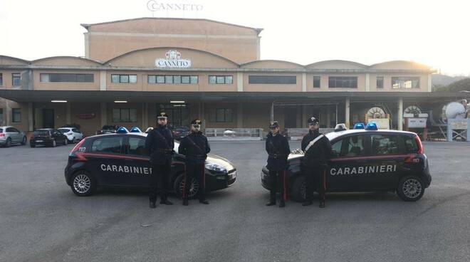 carabinieri canneto pavia