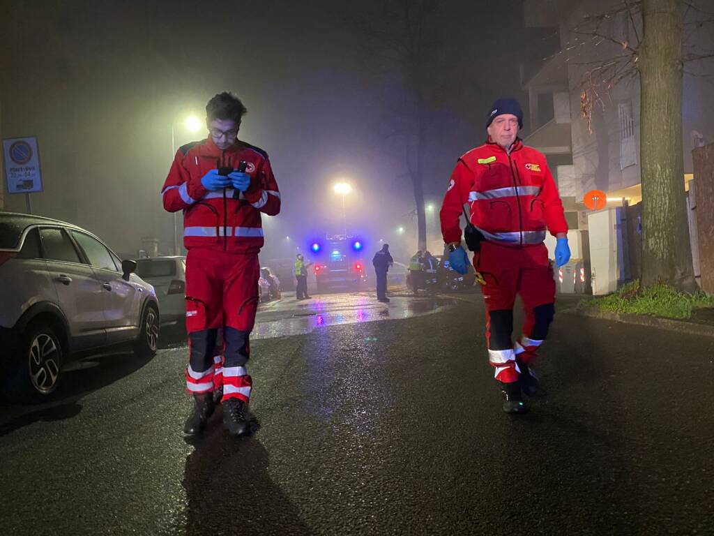 Incidente mortale via Gadolini