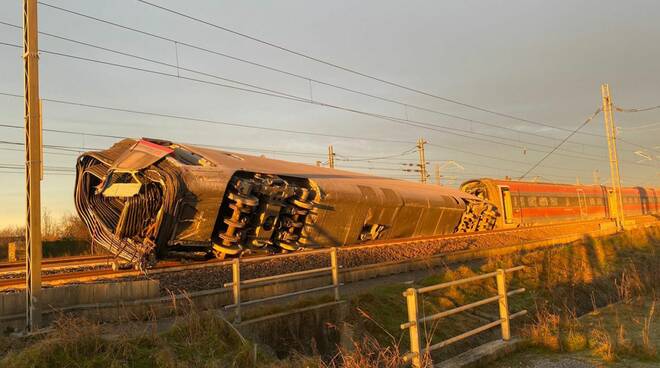 Treno deragliato