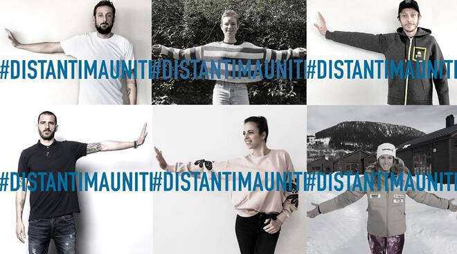 Campagna #DistantiMaUniti