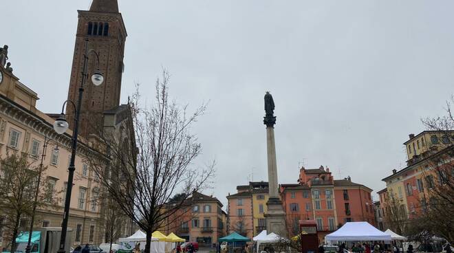 La città "chiusa" per coronavirus