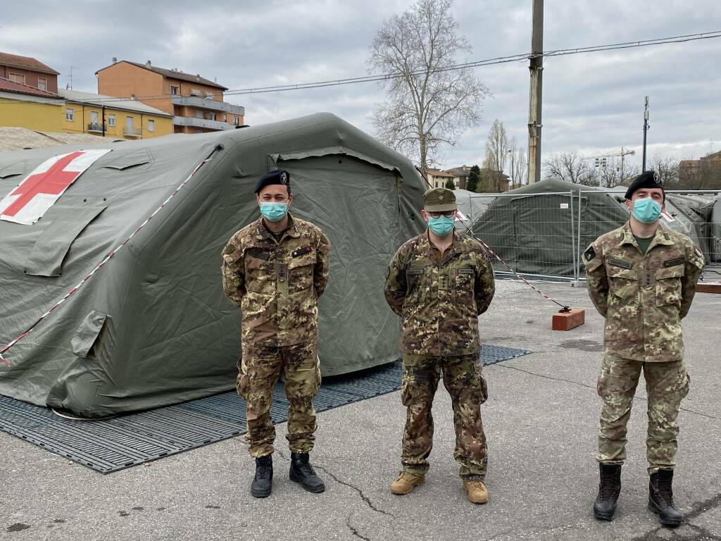 La vita nell'ospedale da campo