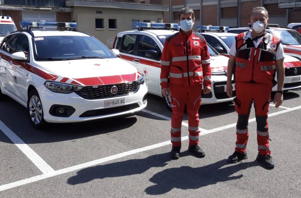 auto croce rossa da Banca di Piacenza