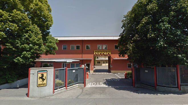 Lo stabilimento Ferrari a Maranello