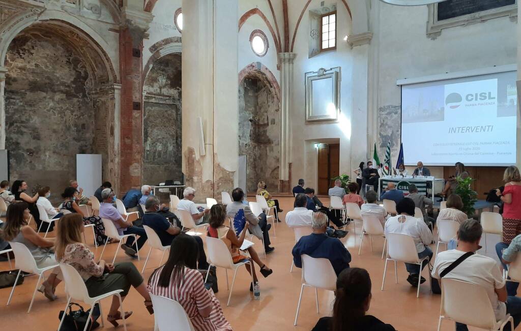 Consiglio generale Cisl all'ex Chiesa del Carmine