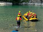 Esercitazione della Croce Rossa in Trebbia