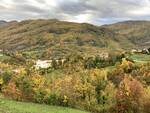 foliage autunnale a Olmo in Val Nure