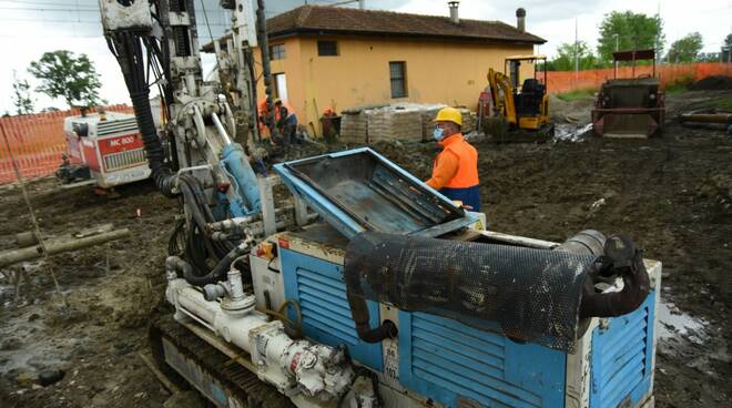 Interventi stazione ferroviaria di Sarmato