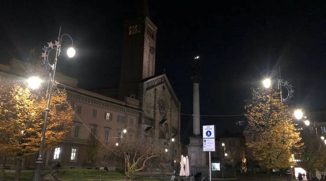 Illuminazione piazza Duomo