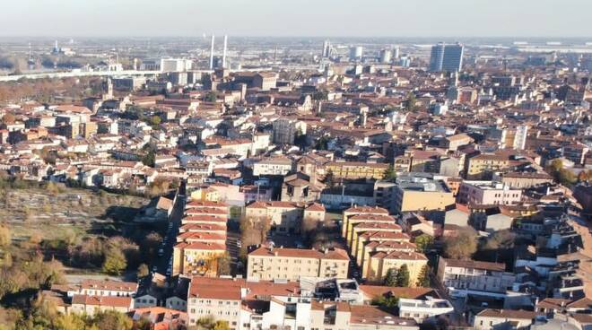 Piacenza dall'alto