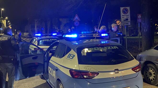 Intervento polizia