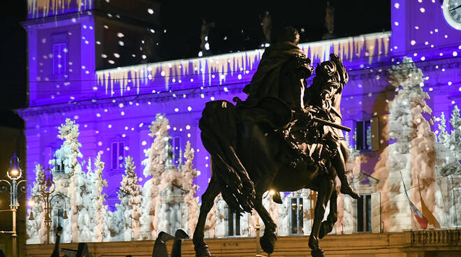 Le luminarie di Natale in centro storico