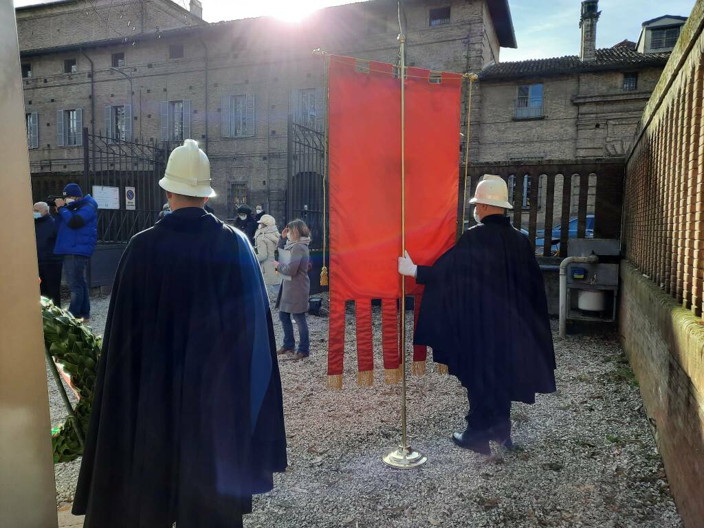 Cerimonia commemorazione delle vittime della Shoa