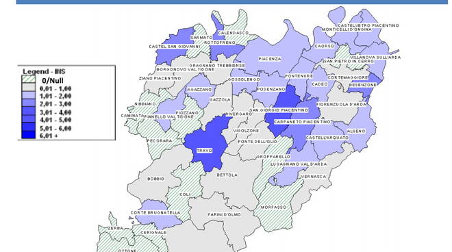 Comuni contagio 14 marzo 2021