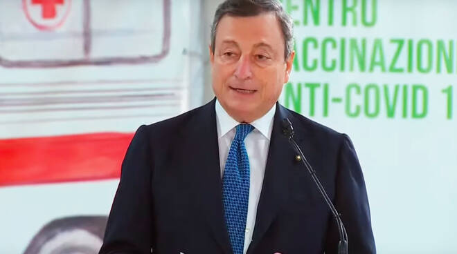 Il Premier Mario Draghi