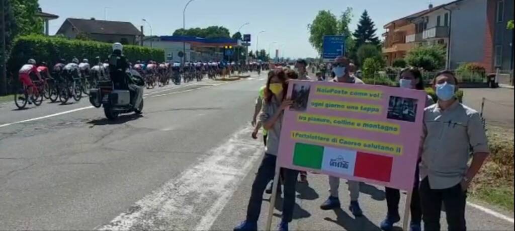 Giro d'Italia portalettere Caorso