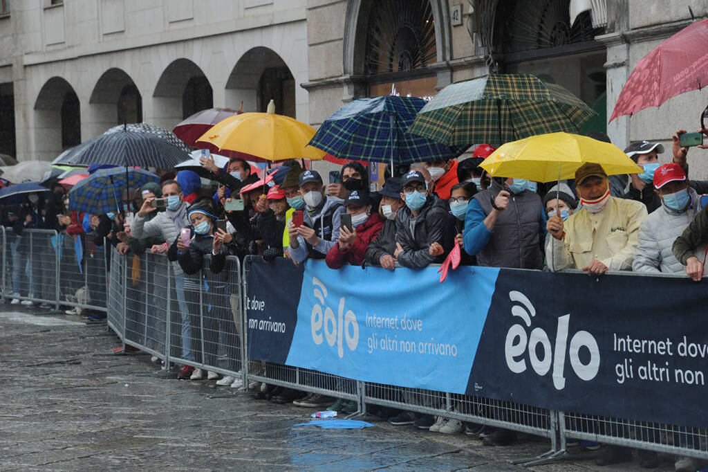 La tappa piacentina del Giro d'Italia