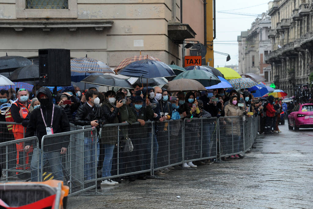 La tappa piacentina del Giro d'Italia