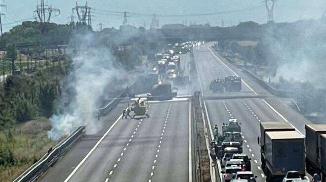 eliambulanza Autostrada