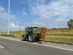 incidente mezzo agricolo tangenziale