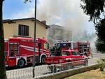 incendio vigili del fuoco