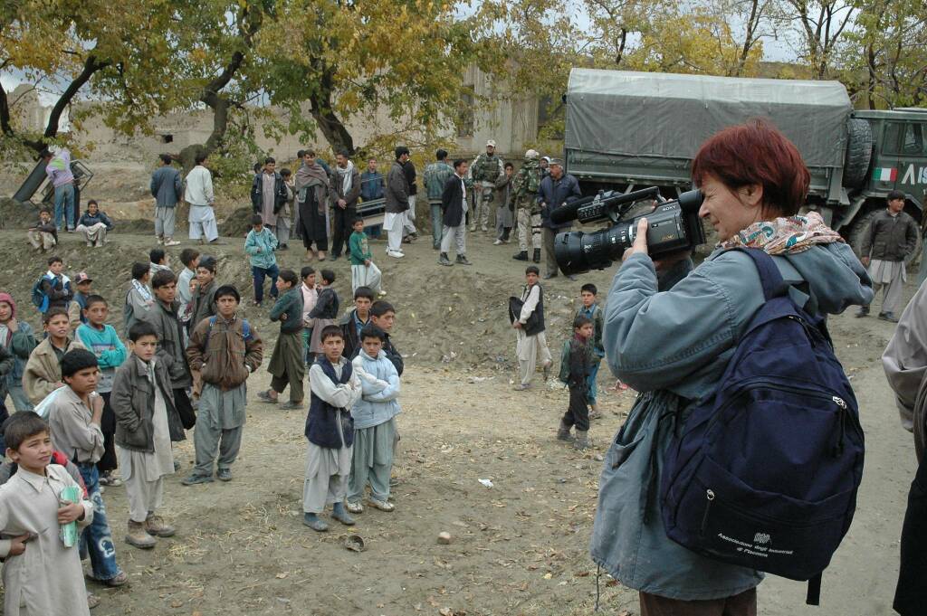 Maria Vittoria Gazzola in Afghanistan