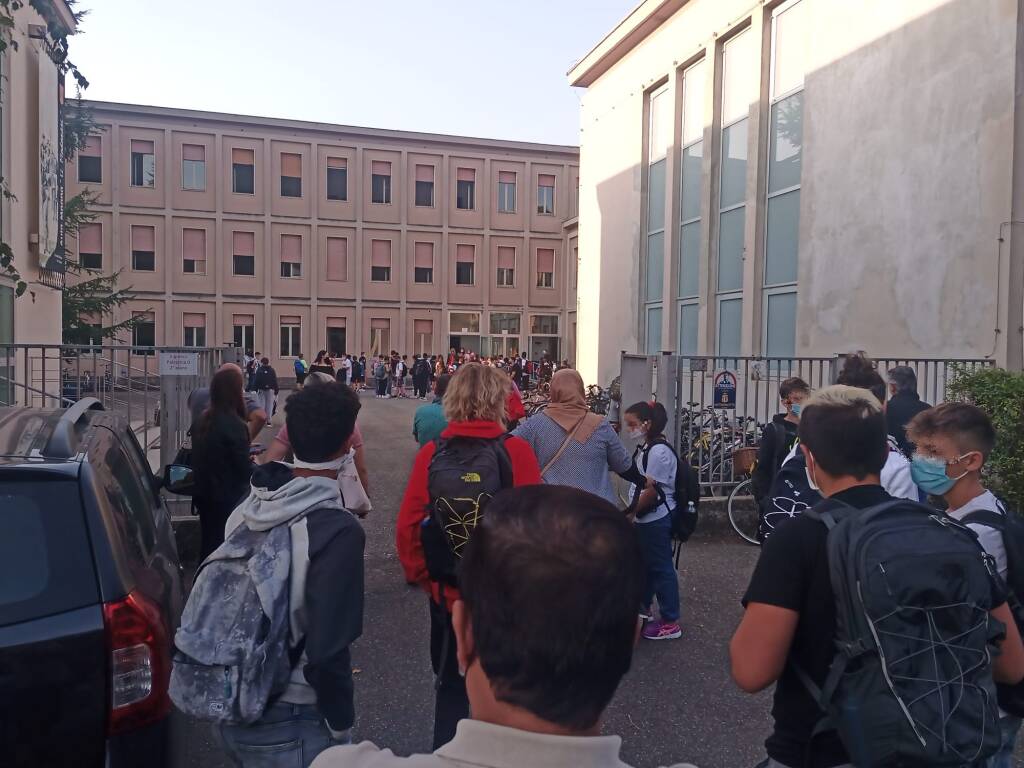 Il primo giorno di scuola a Piacenza