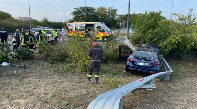 incidente strada Anselma