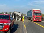 Incidente tir autostrada