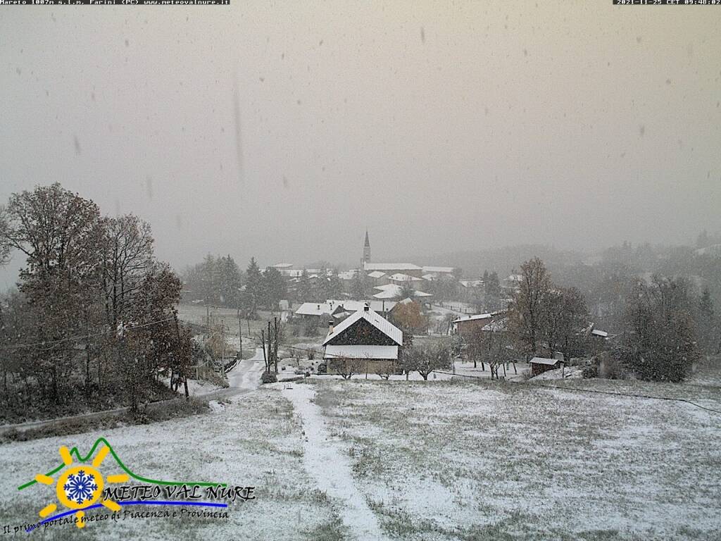 Mareto neve (Meteo Valnure) - novembre 2021