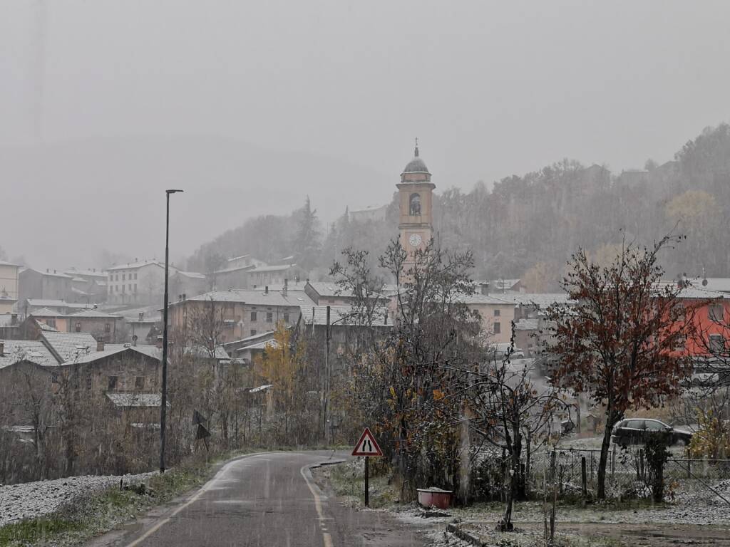 Neve a Belnome (foto Tiramani) - novembre 2021