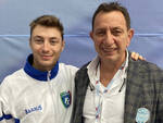 il presidente Federkombat Donato Milano con Davide Colla (Yama Arashi)