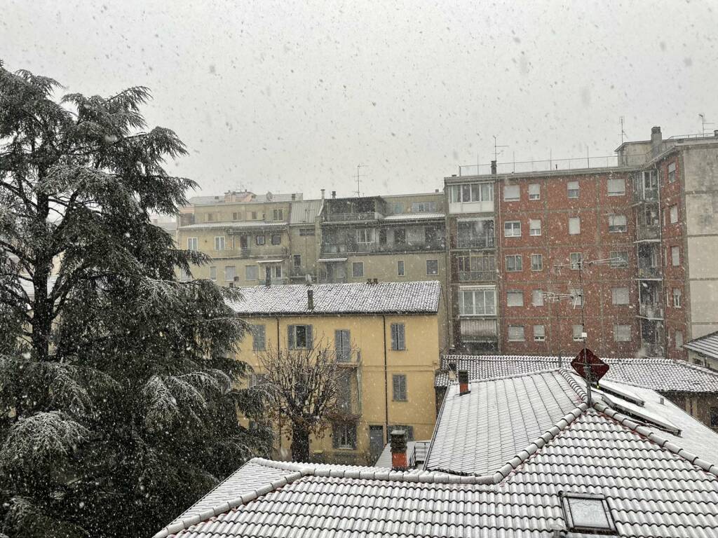 Immacolata sotto la neve