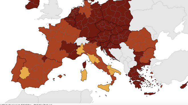 Mappa Covid 2 dicembre