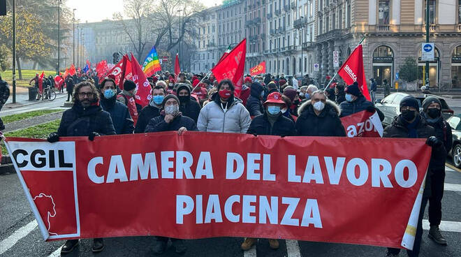 Sciopero generale Cgil a Milano