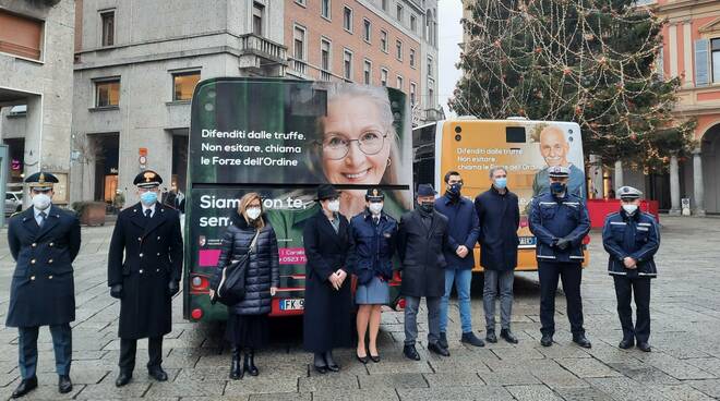 Truffe agli anziani - campagna sensibilizzazione sui bus