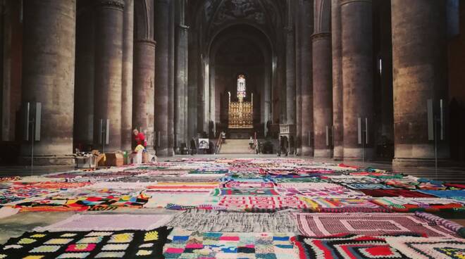 Una maxicoperta in Cattedrale