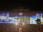 Video mapping di Natale sul palazzo Vescovile