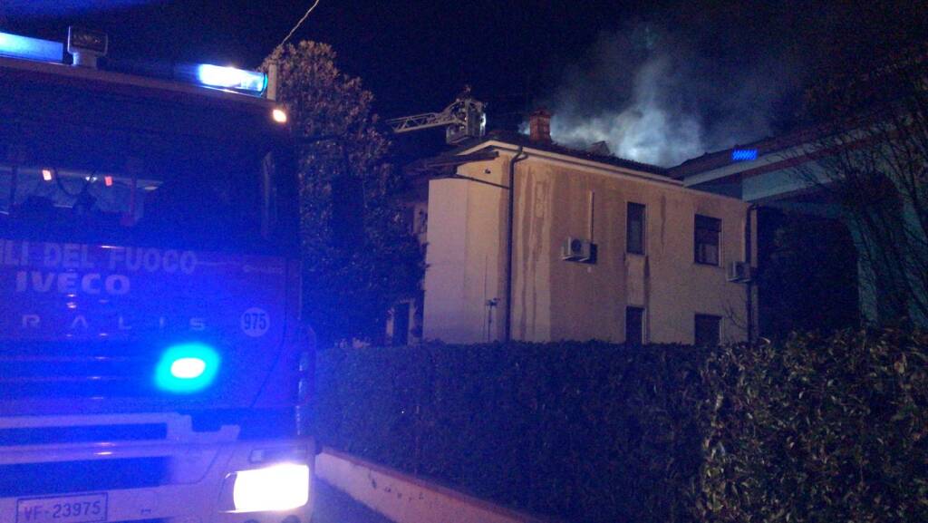 Incendio palazzina a Sarmato