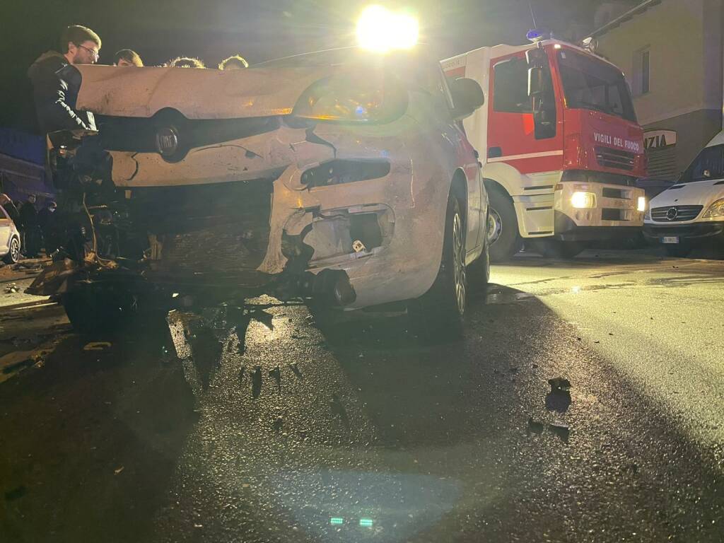 incidente Podenzano sabato sera