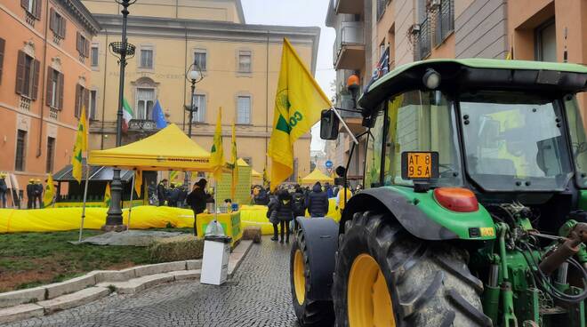 Presidio Coldiretti in Prefettura