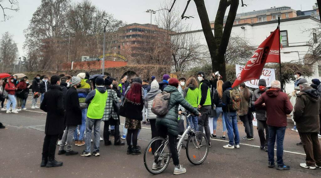 Protesta studenti esami di maturità