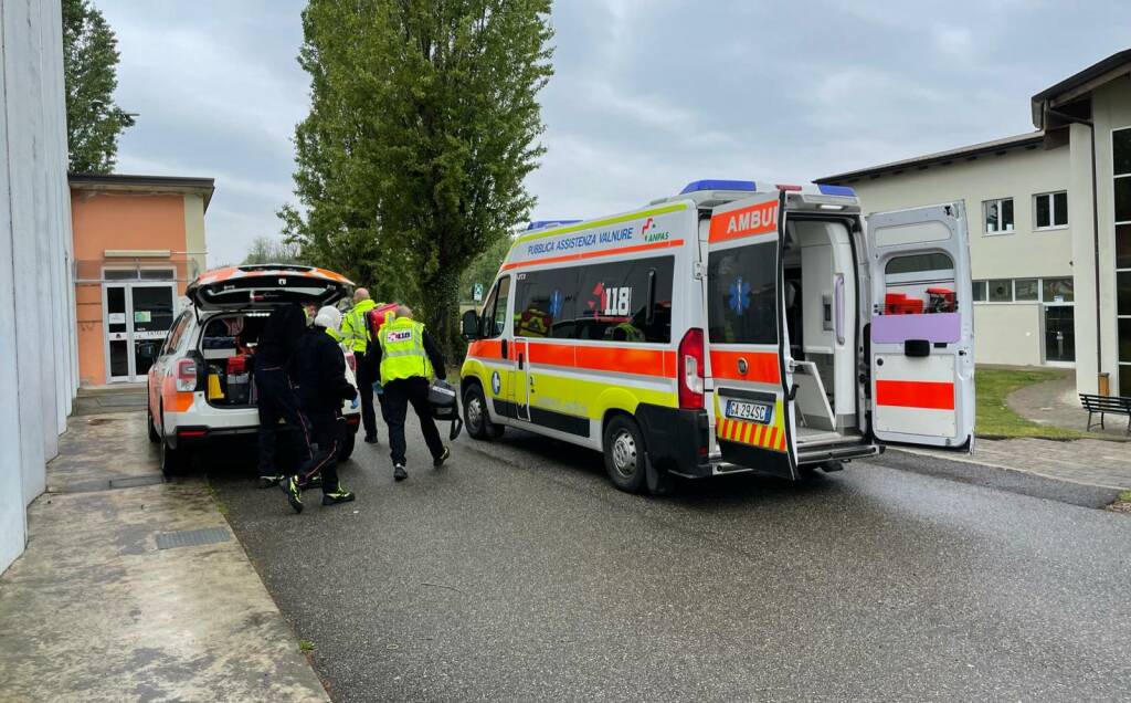 Arresto cardiaco nella piscina di Vigolzone