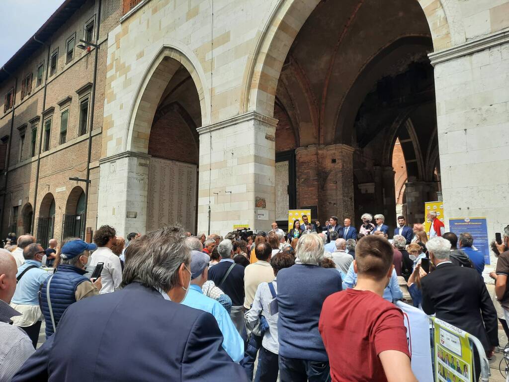 Giuseppe Conte a Piacenza