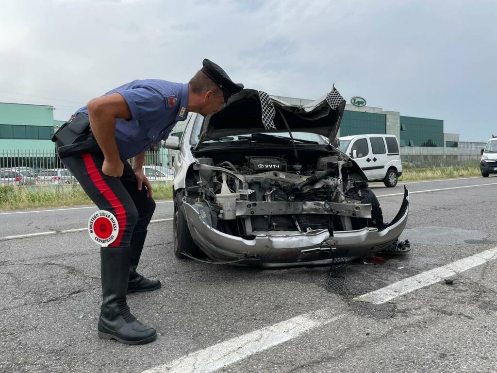 incidente moto San Nicolò